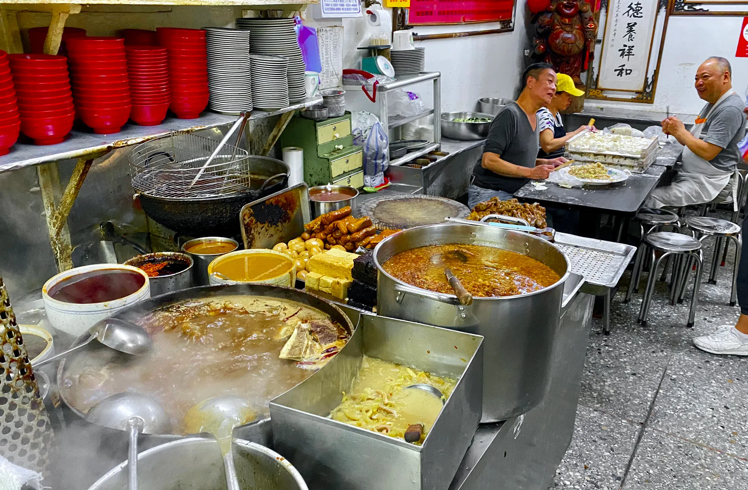 We estimated that this guy has made ~70,000 dumplings in his life. They were very tasty :)