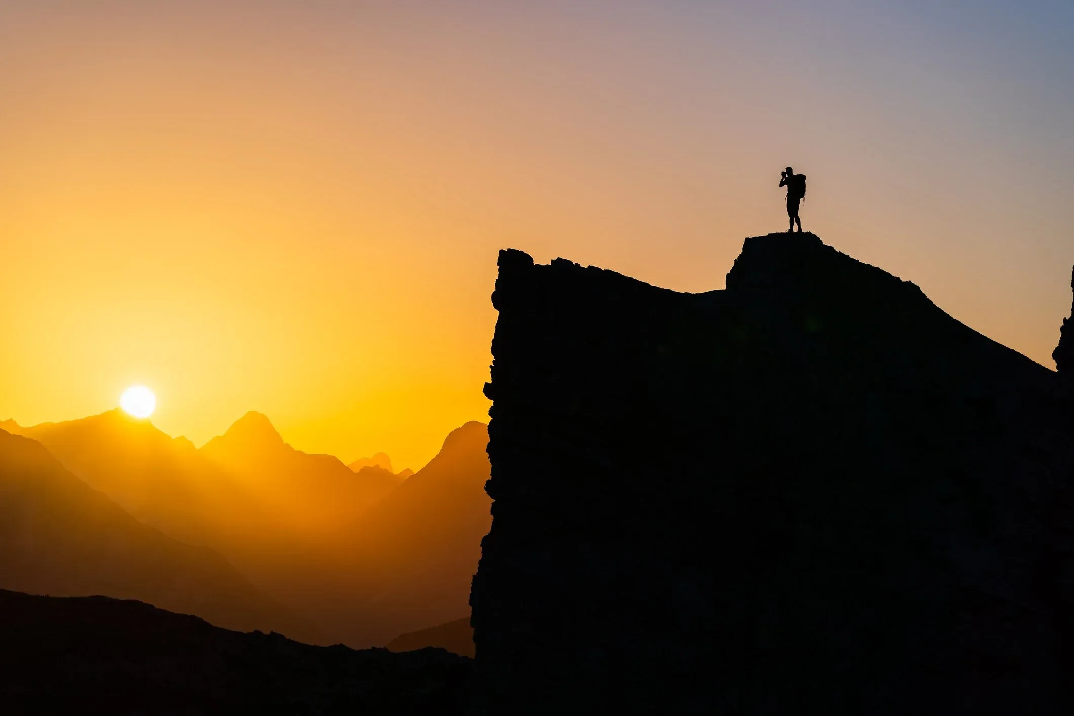 Quiet city corner with muted tones and morning light.